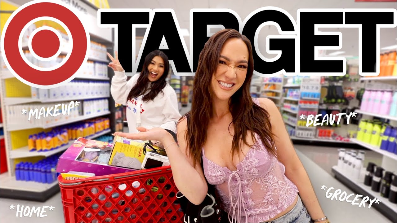Алиша и Реми идут за покупками в Target! *Красота, дом, косметика, продукты*