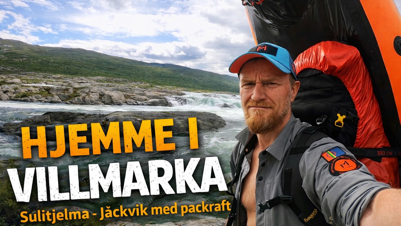Packraft Sulitjelma - Jackvik #packraft #packrafting #northnorway #northsweden #hiking #sulis