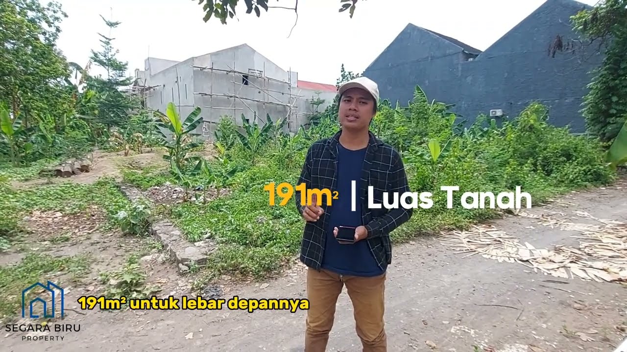 Tanah Murah Di Pugeran Belakang Kampus STIE YKPN Jogja | Untuk Hunian & Kost 2,9Juta/m | SB EPS133