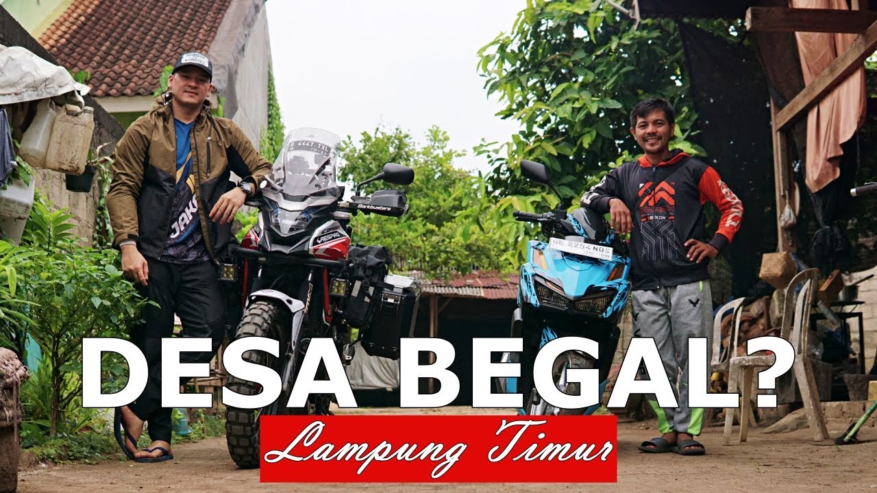 Mengunjungi Kampung Begal di Lampung Timur? | Sumatra (eps 1) | CB 500 X