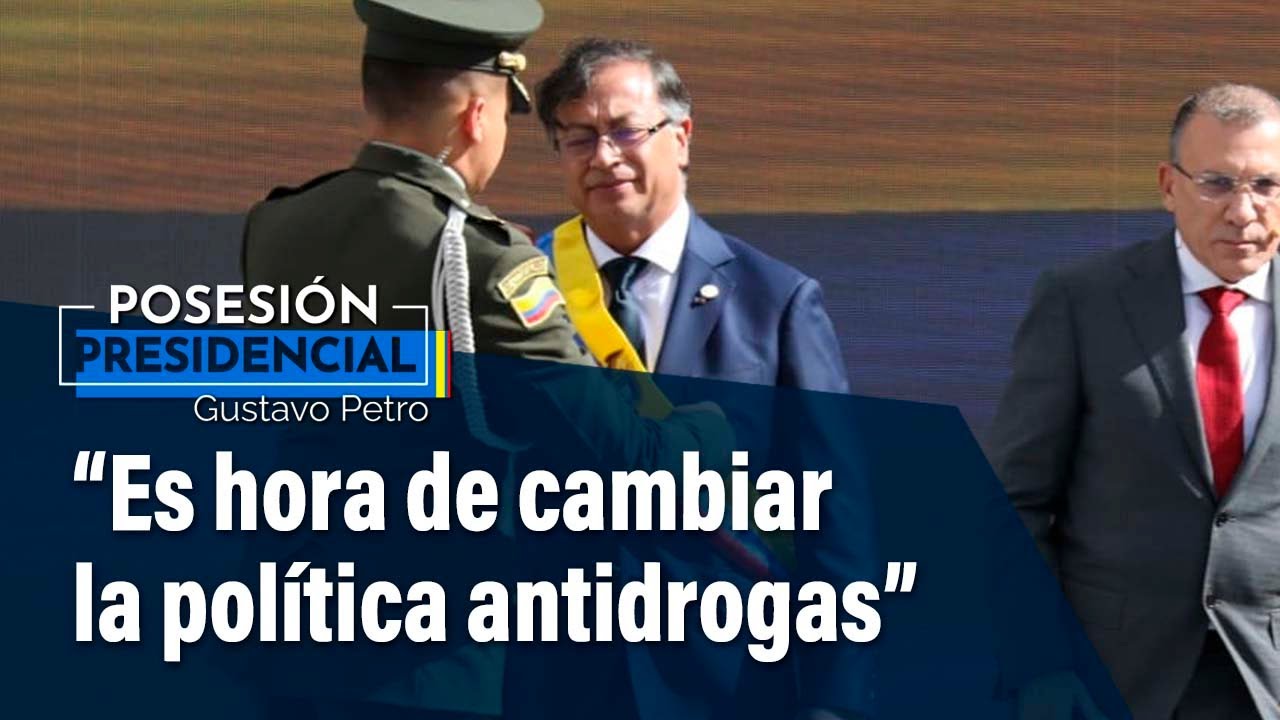 Petro habla sobre cambiar la pol&iacute;tica antidrogas | El Tiempo
