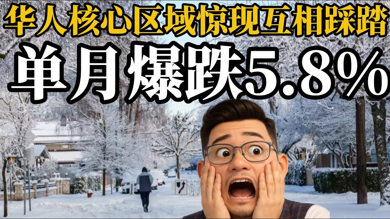 2026天崩开局，华人核心区域惊现互相踩踏式的抛售。《通胀数据与金融时评2026》
