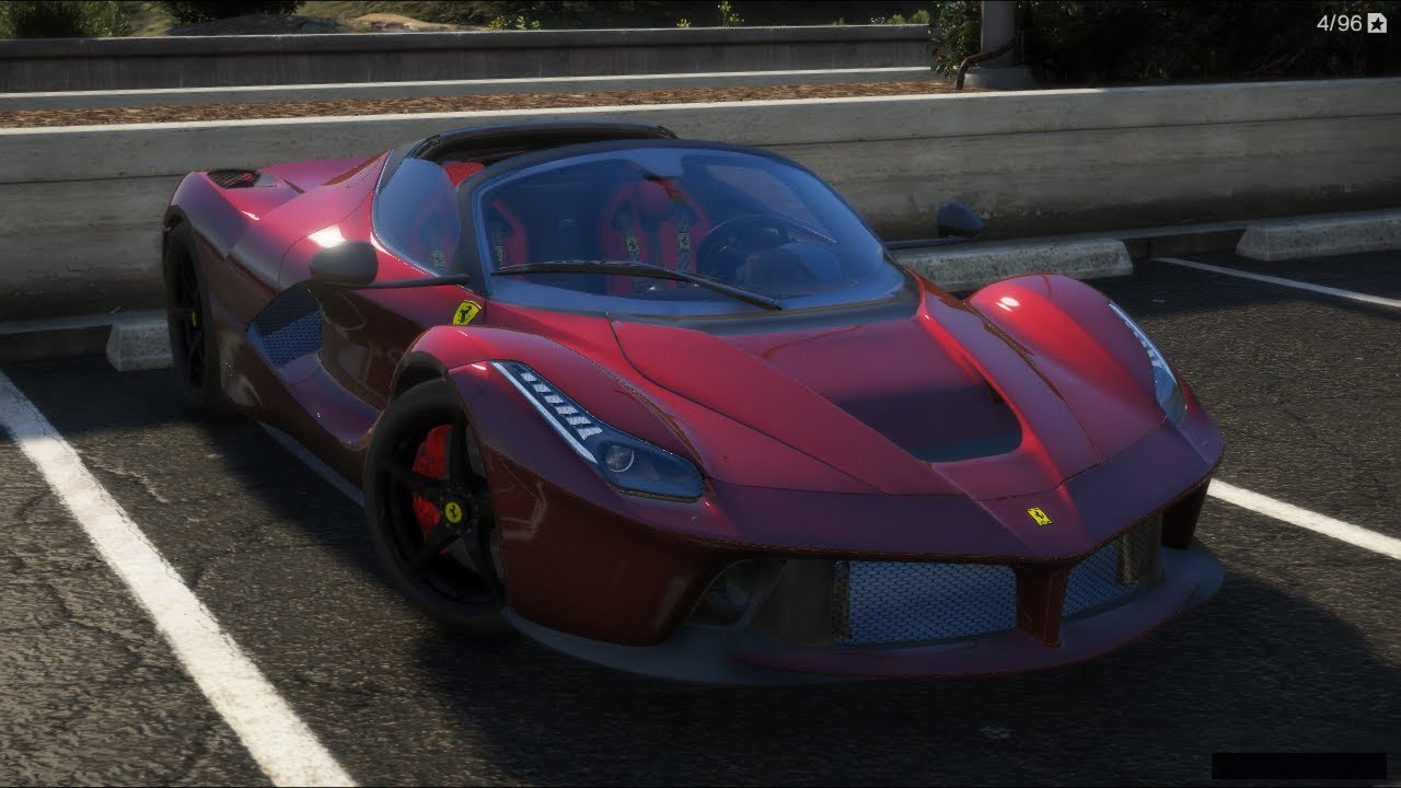 Test Drive Ferrari LaFerrari Aperta - NaturalVision Remastered GTA 5