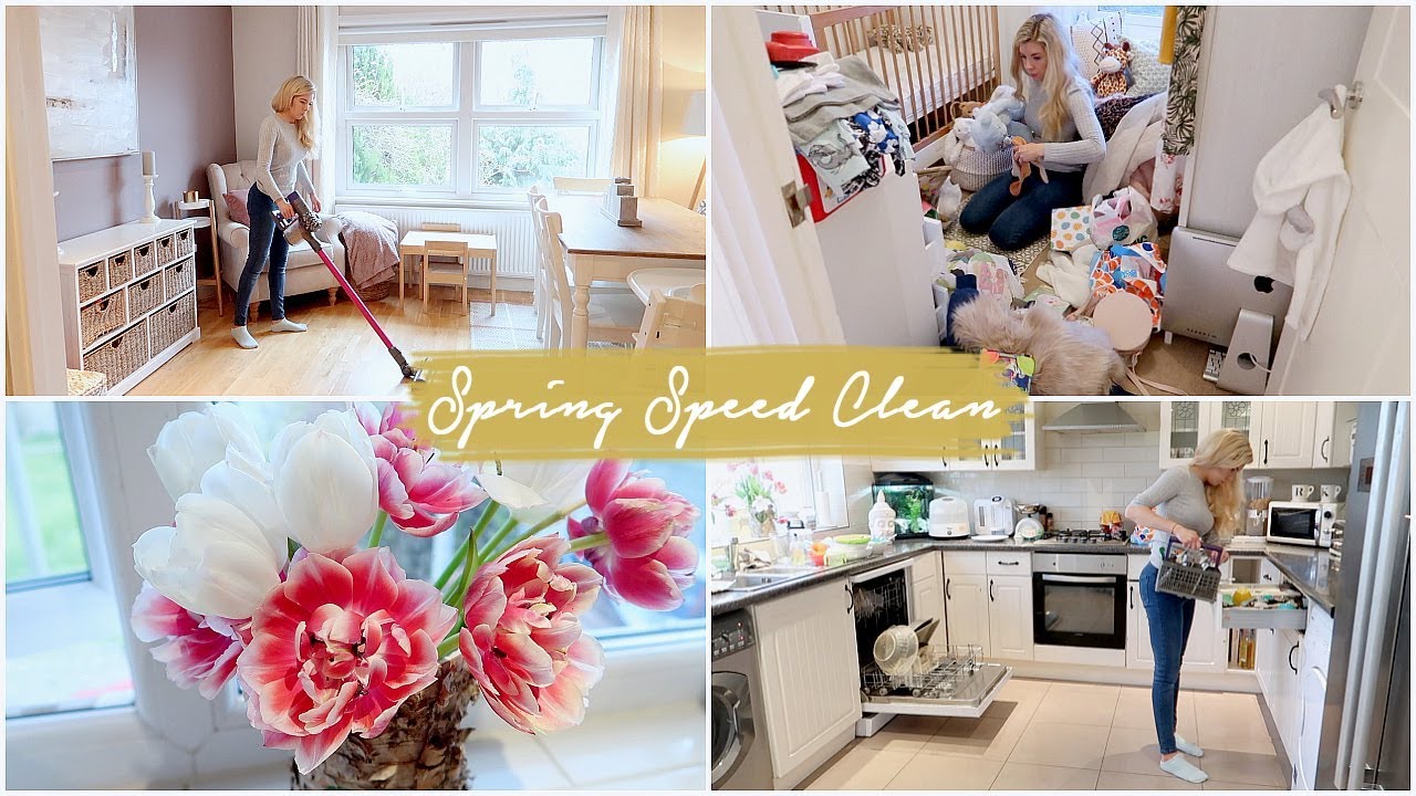 BIG SPRING SPEED CLEAN | CLEAN MY HOUSE WITH ME