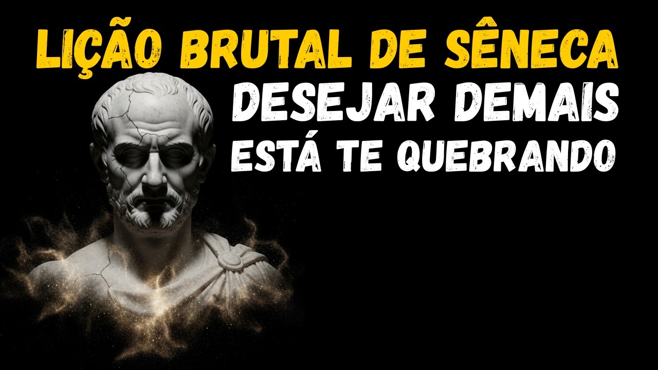 A Lição Brutal de Sêneca Sobre DESEJAR DEMAIS (ISSO ESTÁ TE QUEBRANDO).