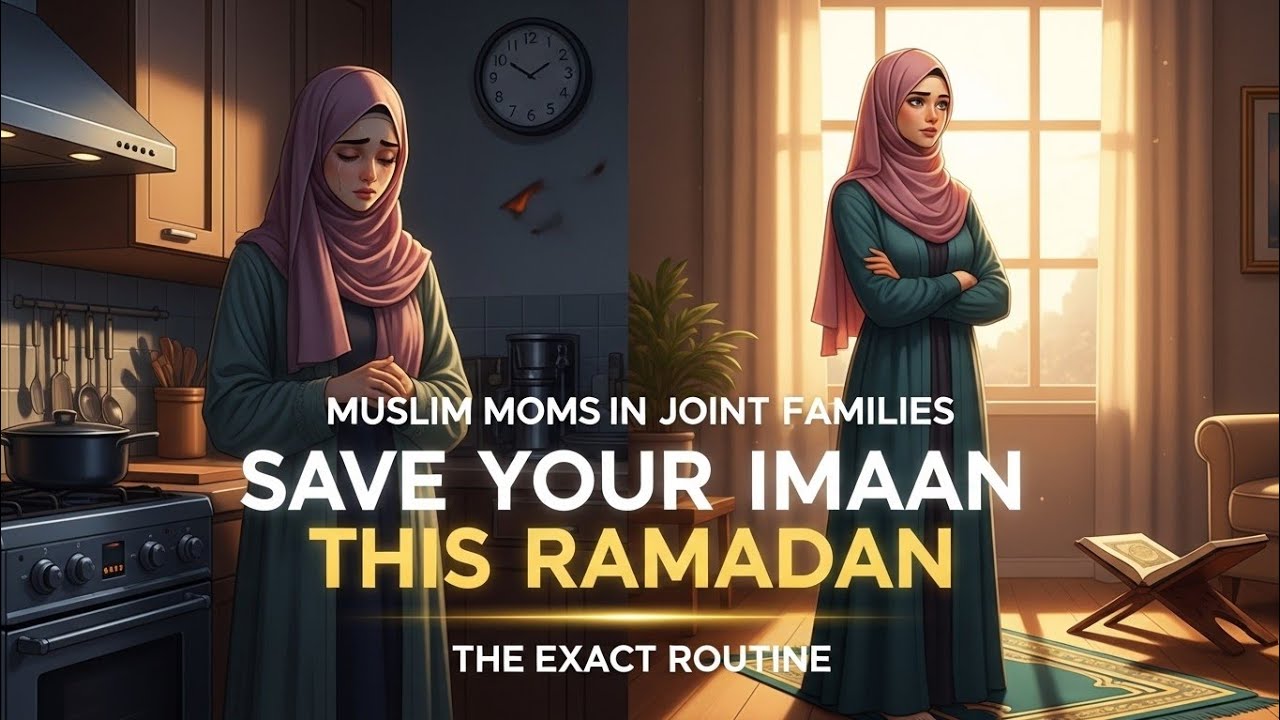 Ramadan 2026 Preparation for Muslim Moms | Burnout Free Imaan System for Joint Family Women