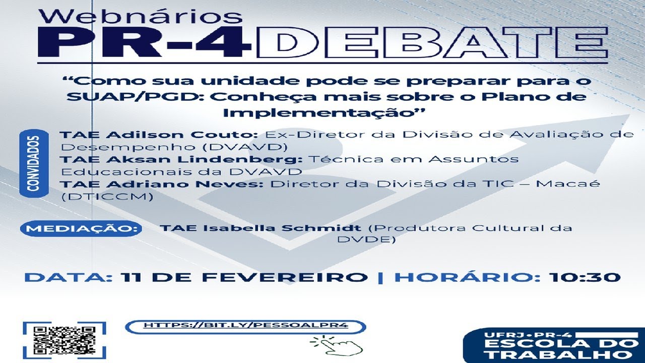 Webnário PR4 Debate: PGD