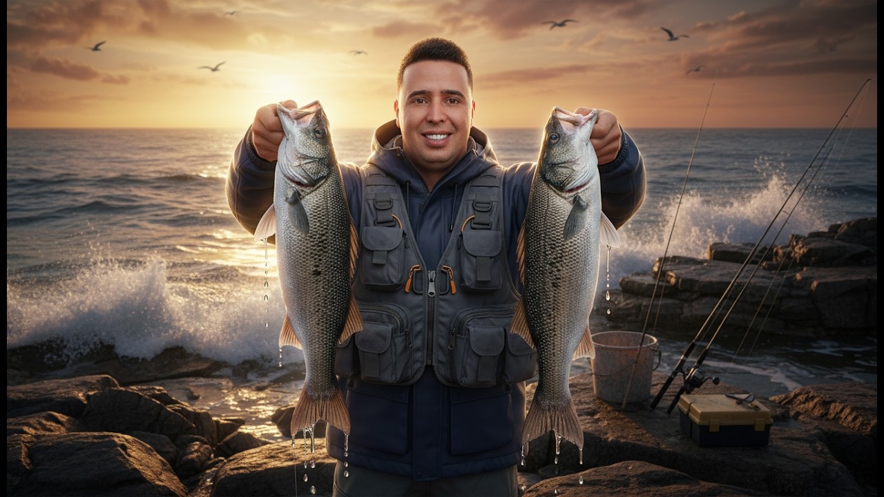 6 أيام ديال الصيد بتقنية بارشينو على سمك الدرعي 🔥 الصيد في أصعب الظروف 🌊 هل نجحت المهمة؟