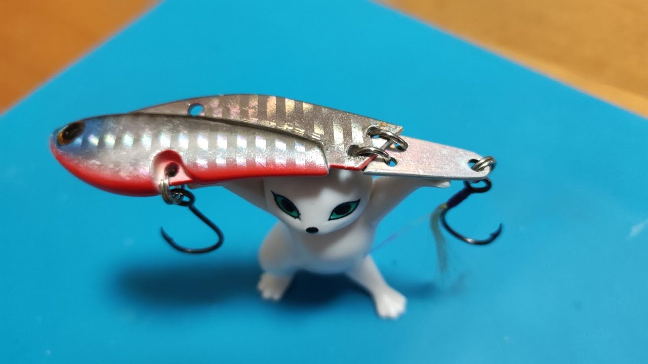 鉄板バイブレーションをジョイント式に改造する#fishing #釣り 
