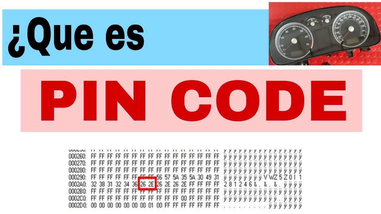 Que es PIN CODE