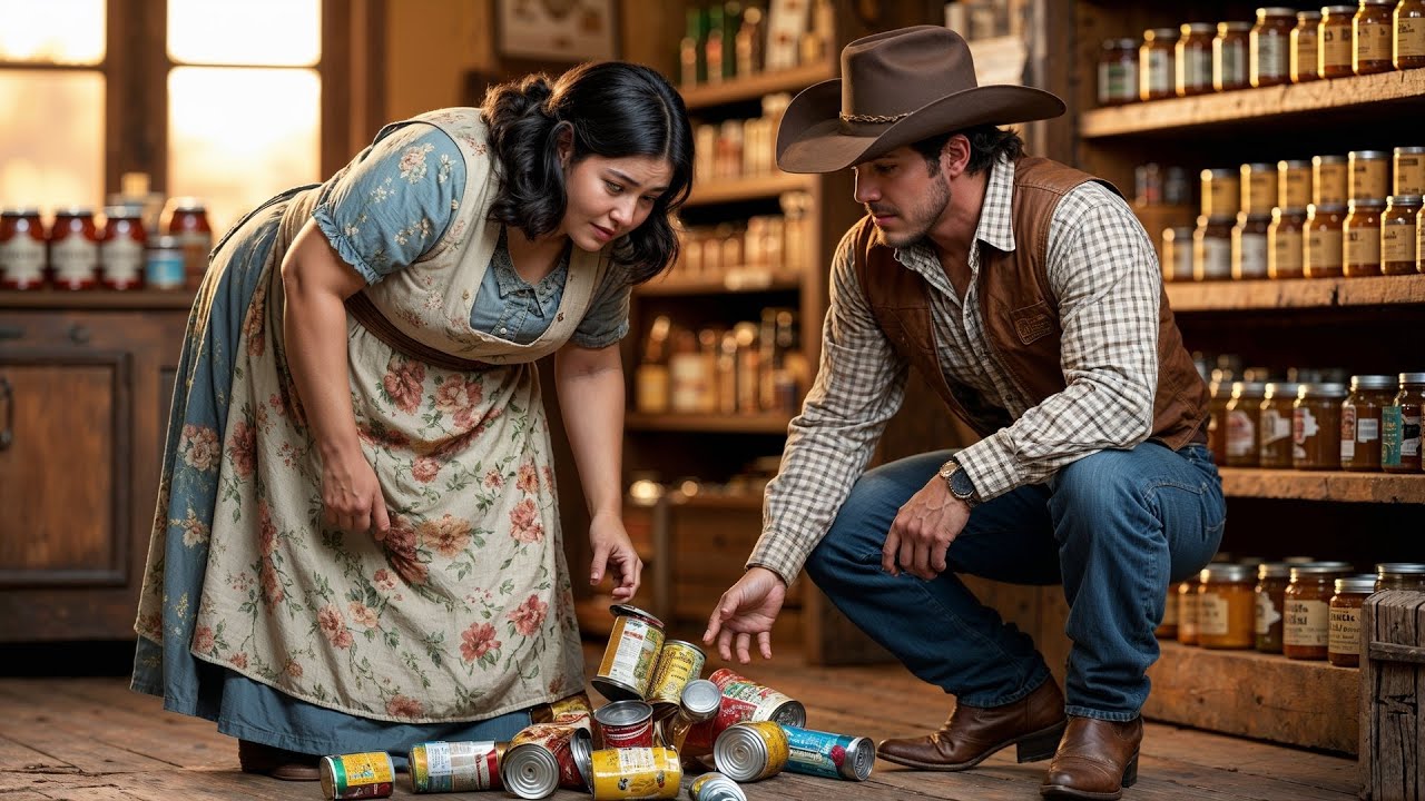 The Obese Girl Feared Being Touched, A Cowboy Asked Permission Every Time Until She Learned to Trust
