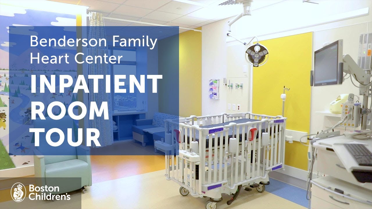 Tour the Inpatient Rooms Inside the Benderson Family Heart Center | Boston Children’s Hospital