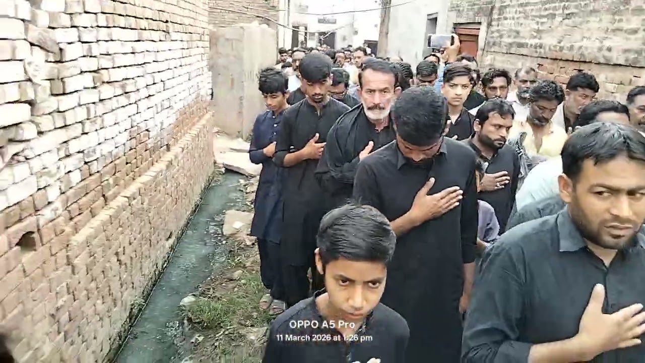 شہادت حضرت امام علی عیلہ السلام  امام بارگاہ قصر حسینی پننوال جہلم