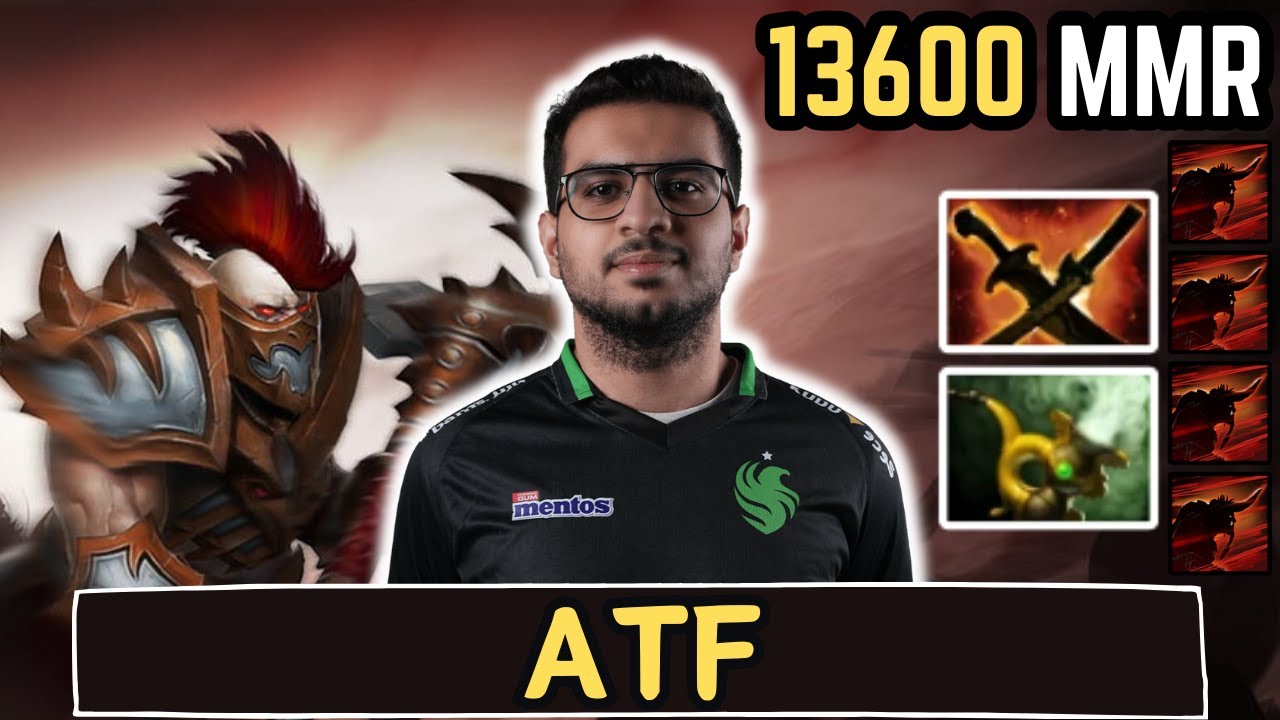 🔥 Ammar CENTAUR WARRUNNER Offlane RANK 7 vs RANK 1 YATORO 🔥 ATF Perspective - Full Match Dota 2