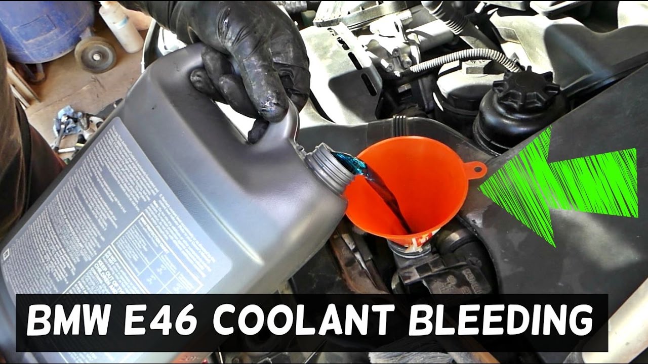 HOW TO BLEED COOLING SYSTEM ON BMW E46 330i 325i 328i 323i 325ci 330ci 323ci