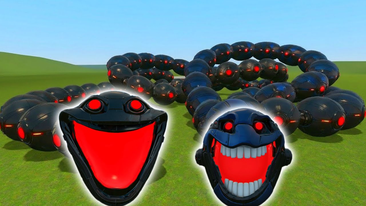 OMNISNAKE VS OMNIWORM! Crazy Hungry Battle —WHO IS STRONGER?!Roblox Hungry Worms in Garry’s Mod!