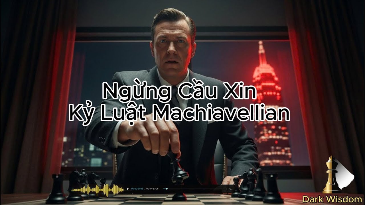 Ngừng Cầu Xin: Kỷ Luật Machiavellian Khiến Người Khác Bắt Đầu Tôn Trọng Bạn