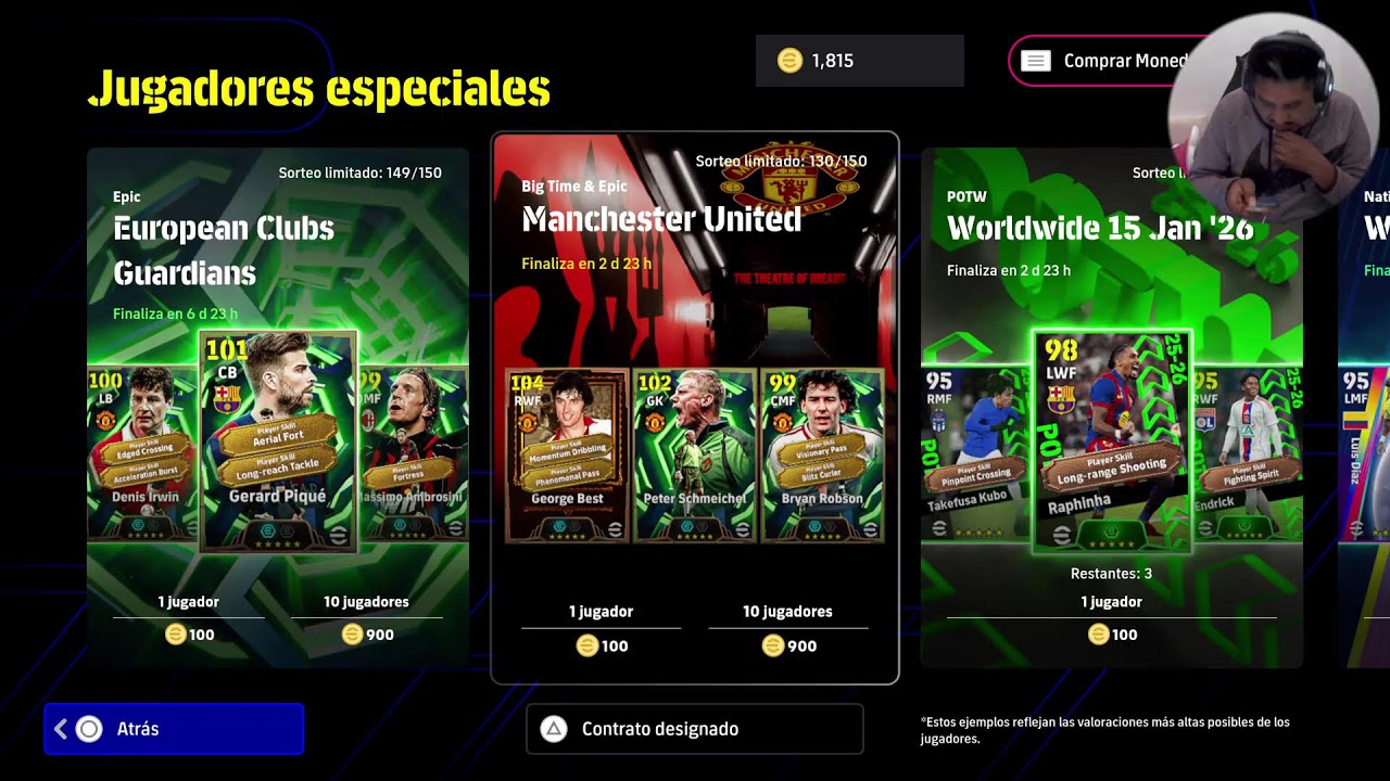 Hoy llega el odiado que paso a ser idolo EFOOTBALL 2026