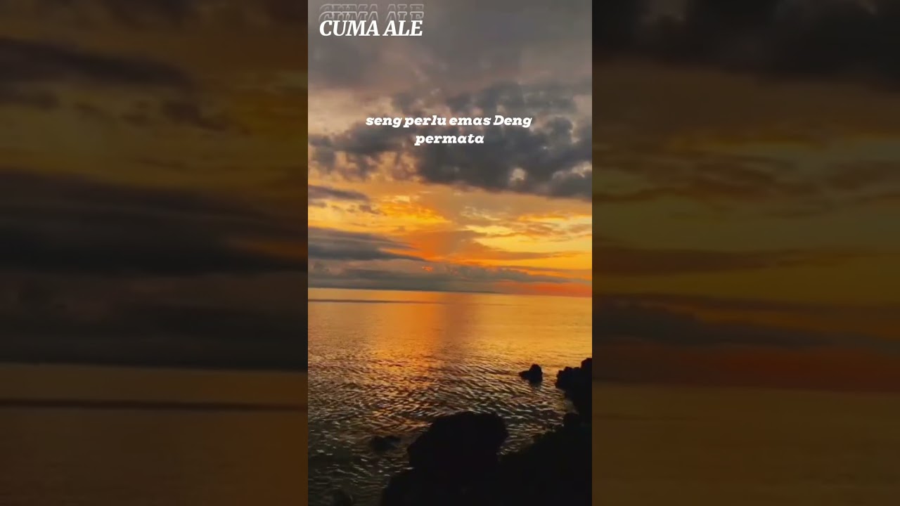 Lirik Lagu Ambon Terbaru 2026_CUMA ALE_Song By @OneDreammusicc 