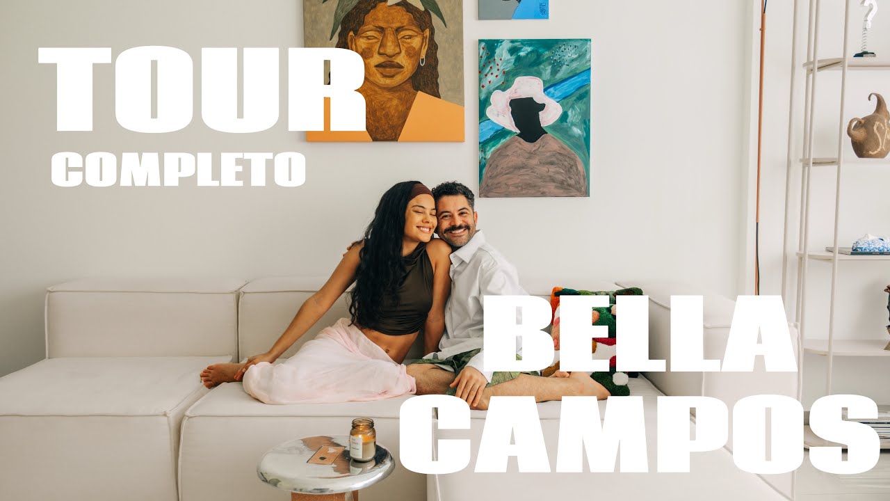 TOUR COMPLETO: A casa minimalista de Bella Campos | Cafofo do Dani