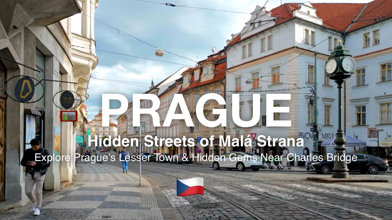 🇨🇿 Hidden Corners of Malá Strana – Quiet Walk Through Lesser Town Streets | Prague 4K HDR