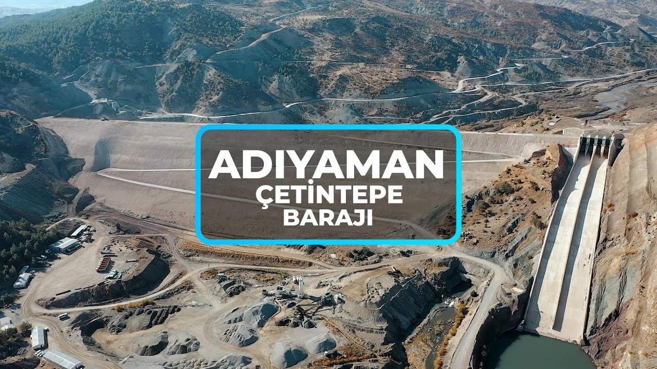 Adıyaman Çetintepe Barajı #SuyunGücüMilletleBuluşuyor