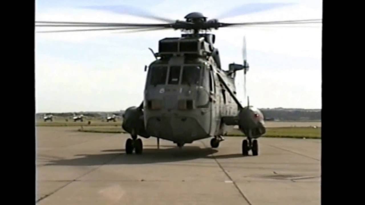 RN Sea King AEW.2A at RAF Leuchars Airshow 2001