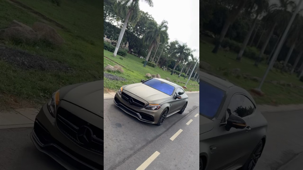 2017 Mercedes-Benz C63s AMG.