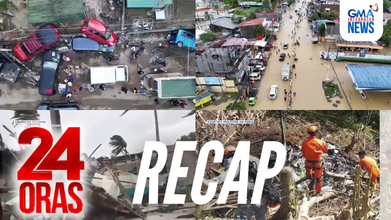 24 Oras: (Part 1) Epekto ng Bagyong Tino sa Cebu | Hagupit ng bagyo sa Palawan | Zaldy Co..., atbp.