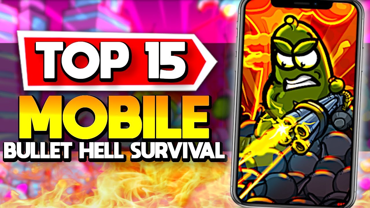 15 лучших мобильных игр на выживание в жанре Bullet Hell для Android и iOS