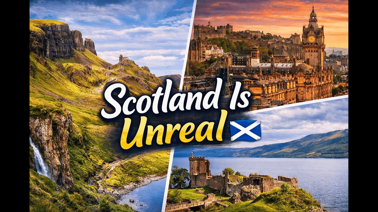 Scotland Is Unreal 🇬🇧 | Edinburgh, Isle of Skye, Loch Ness & More