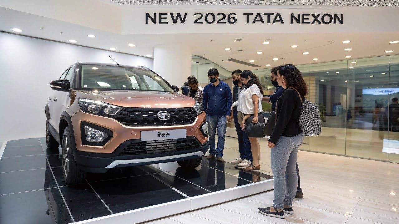 🚨 Новый Tata Nexon 2026 года 🔥 Представлен внедорожник нового поколения с футуристическим дизайно...