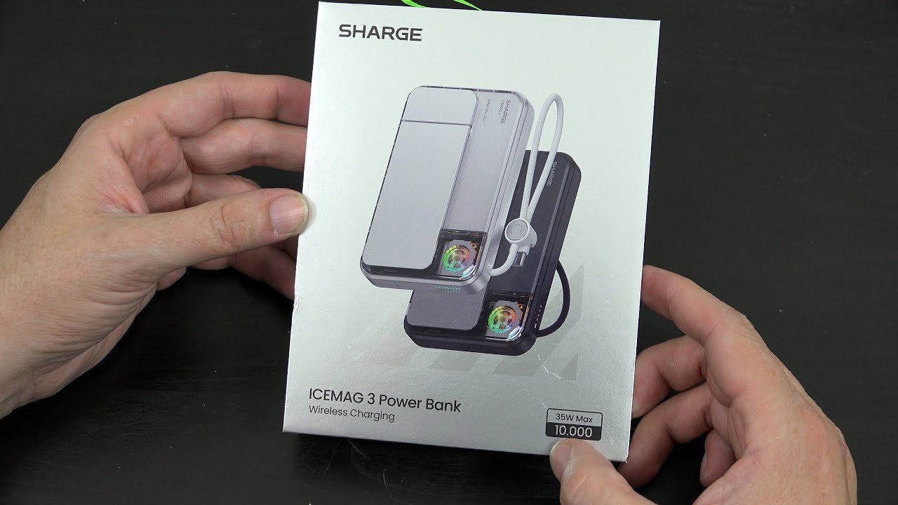 Sharge ICEMAG 3 — первый в мире внешний аккумулятор Qi2 25 Вт с активным охлаждением