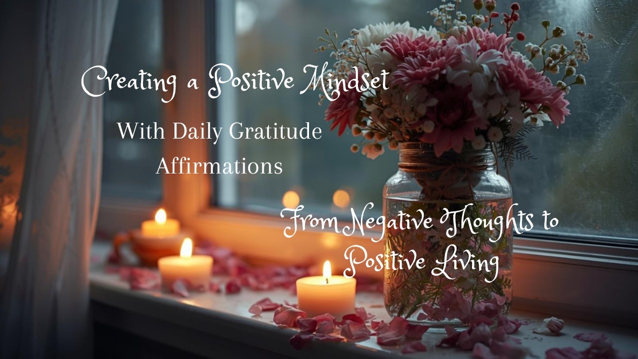 Daily Gratitude Affirmation I Creating a PositiveMindset I From Negative Thoughts to Positive Living