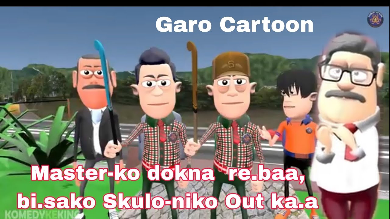 Biri, Cigarete ringana  Bi.sako out ka.a Skuloniko //Garo Cartoon/P-51