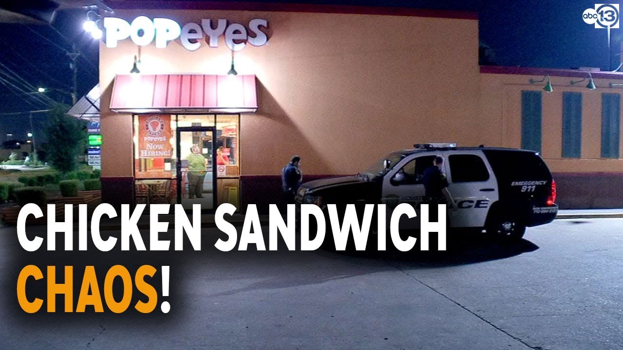 Armed mob demands Popeyes chicken sandwiches