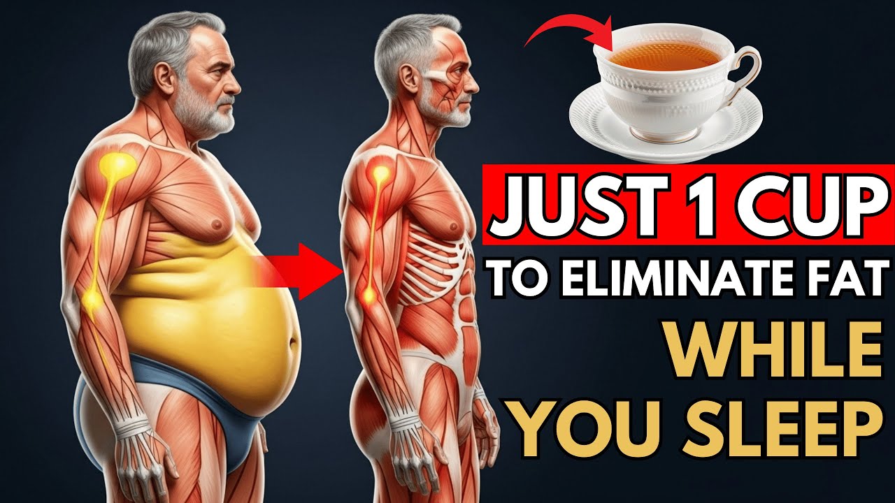Forget Green Tea: Drink This to Burn Belly Fat While Sleeping | Senior Health Tips