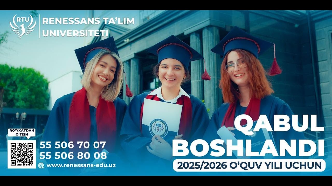 Renessans taʼlim universitetida 2025/2026-o‘quv yili uchun qabul boshlandi