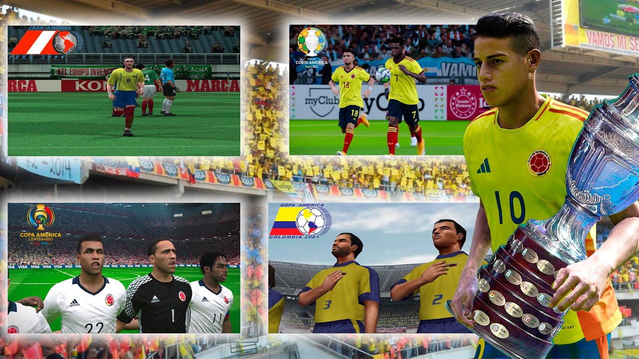 GANE LA COPA AMERICA CON COLOMBIA EN CADA PES