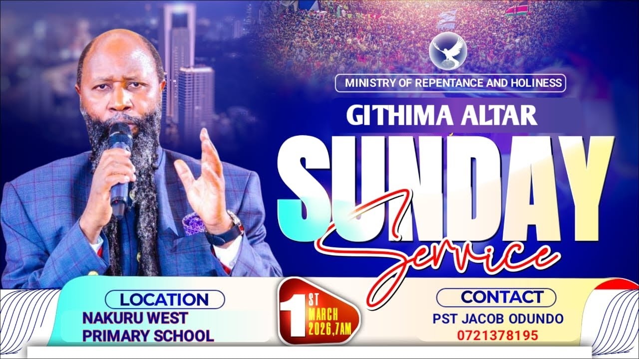 GITHIMA  ALTAR SUNDAY SERVICE|1ST MARCH 2026