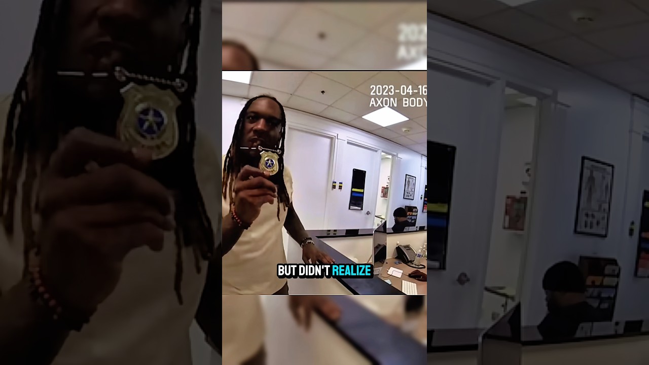 Cop gets FIRED after BLOWING FBI&rsquo;S cover 😱 #cops #fbi #shorts