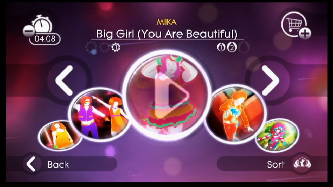 Just Dance 2 Big Girl (You are Beautiful)  5 Stars