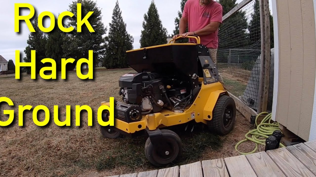 My Lawn is Rock HARD / Aeration the EASY way