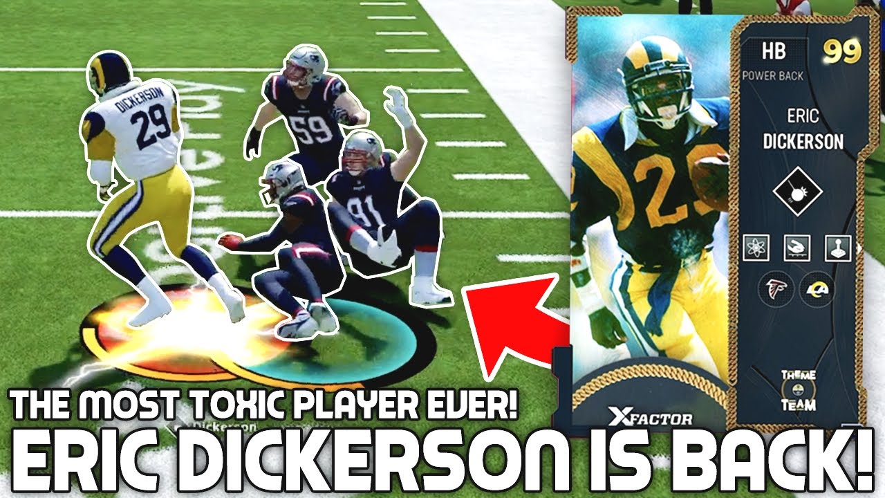 Eric Dickerson Is the Most Toxic Player In Madden 23