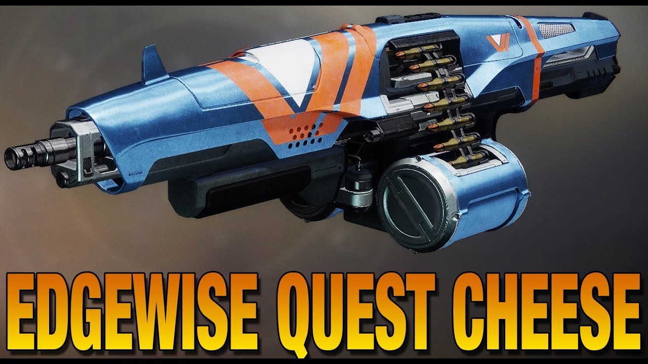 How to Cheese Edgewise Ritual Weapon! Fastest Progression (Destiny 2 Shadowkeep)
