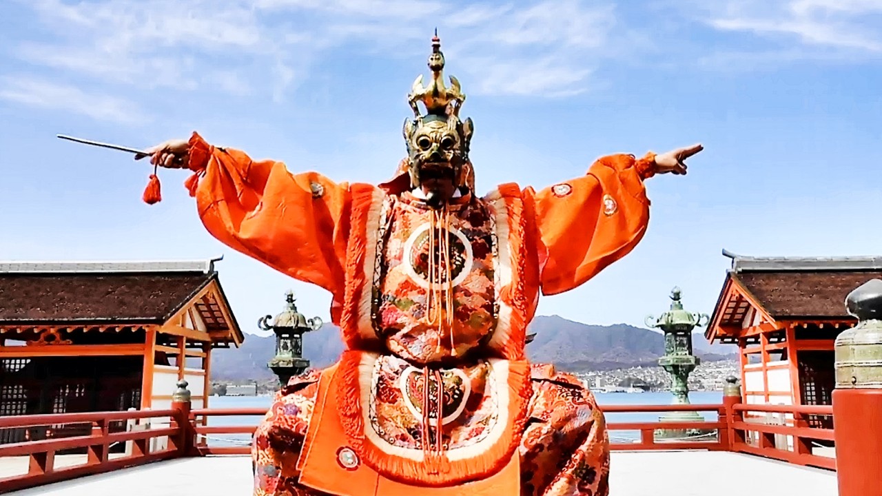 #厳島神社天長祭 【舞楽　蘭陵王（らんりょうおう）】2026.2.23