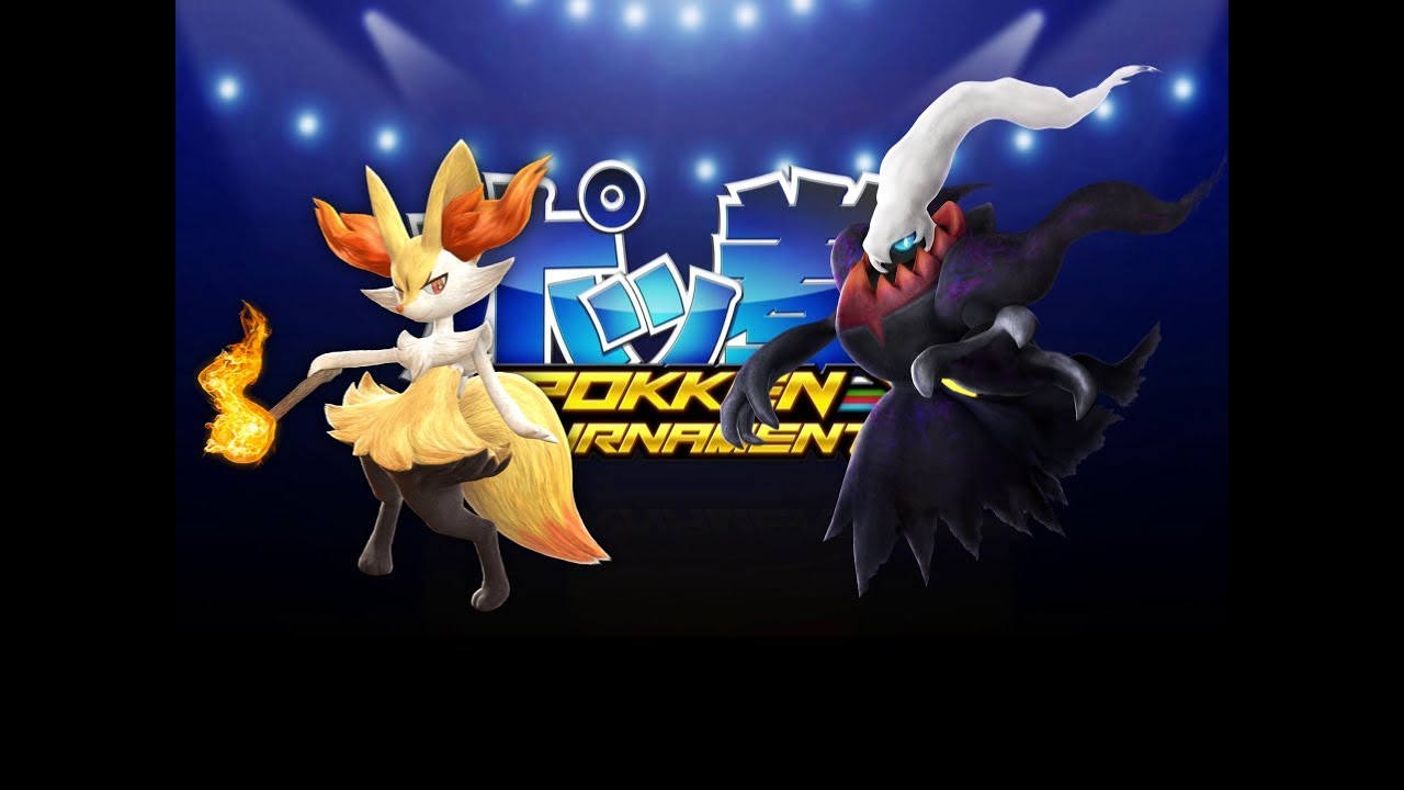 A Wild Gallade (Braixen) Vs Drakonzeta (Darkrai) Pokken Mania 3