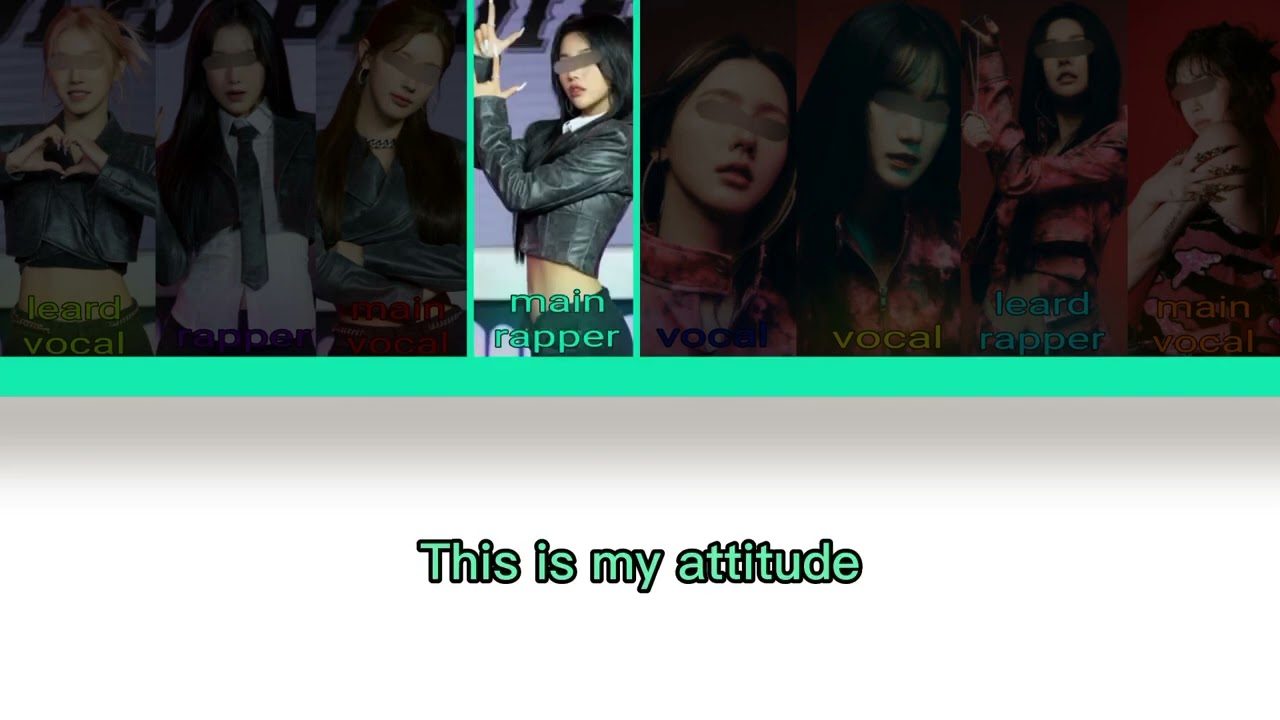 Your Girl group 8 members - Tomboy by:(g)idle