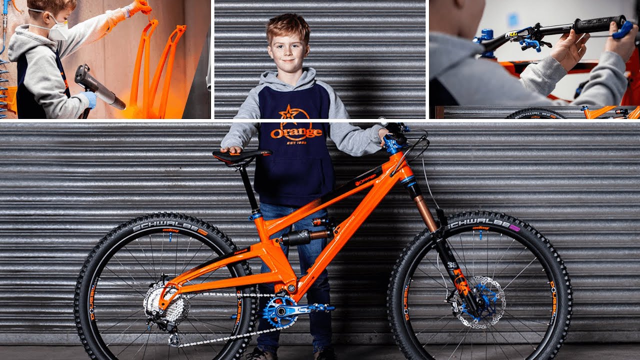 Building MTB Dougal's Custom Orange Alpine 6