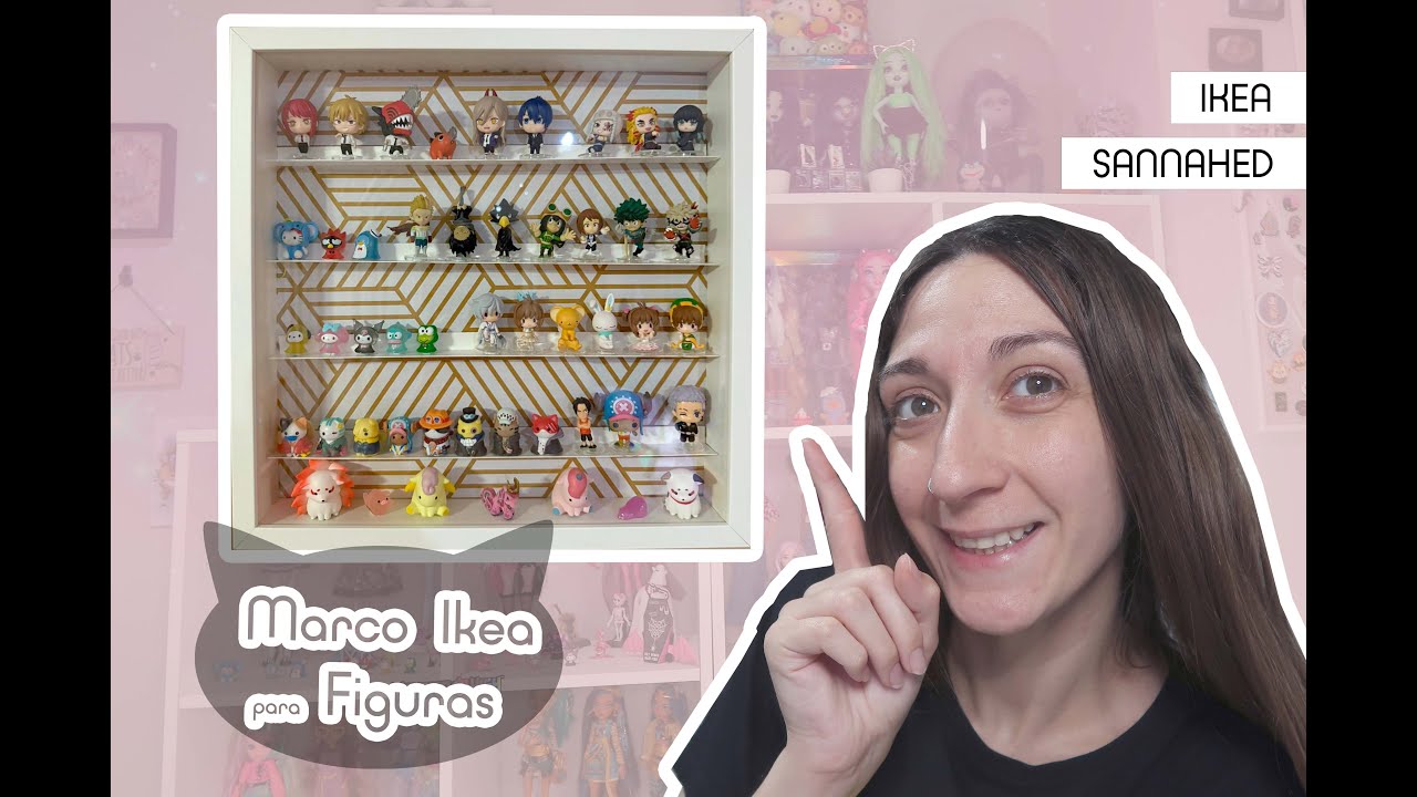 Cuadro Ikea IKEA SANNAHED para mis figuras | Tutorial Hack para coleccionistas